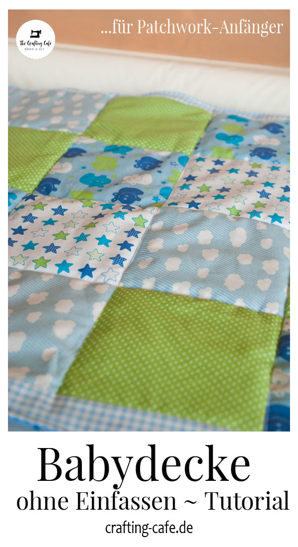 babydecke nähen patchwork