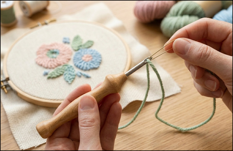 Punch Needle: Warum diese textile DIY-Technik perfekt für kreative Einsteiger ist 2